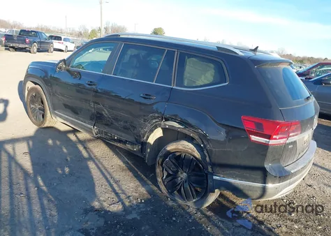 2018 Volkswagen Atlas 3.6L V6 Sel из США, поврежденный, VIN 1V2MR2CA2JC596962